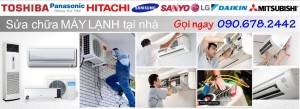 Sửa chữa máy lạnh tại nhà HCM