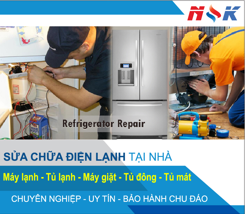 Sửa chữa tủ lạnh tại nhà HCM