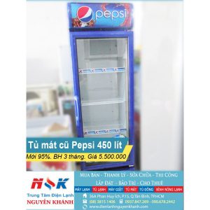 Tủ mát Pepsi 400 lít