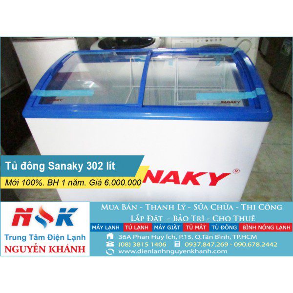 Tủ đông Sanaky VH-302VNM 302 lít