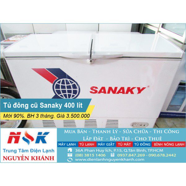 Tủ đông Sanaky VH-405A 400 lít