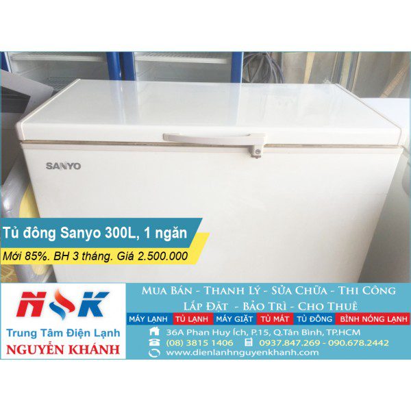 Tủ đông Sanyo SF-C30K(A) 300 lít