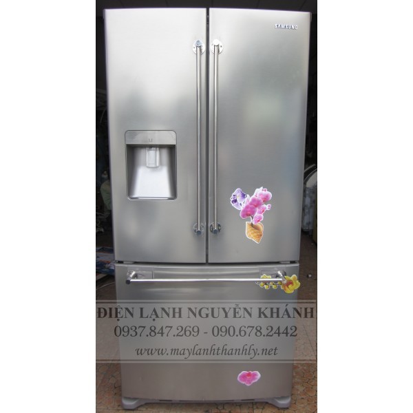 Tủ lạnh side by side Samsung SRF527DSLS 527 lít