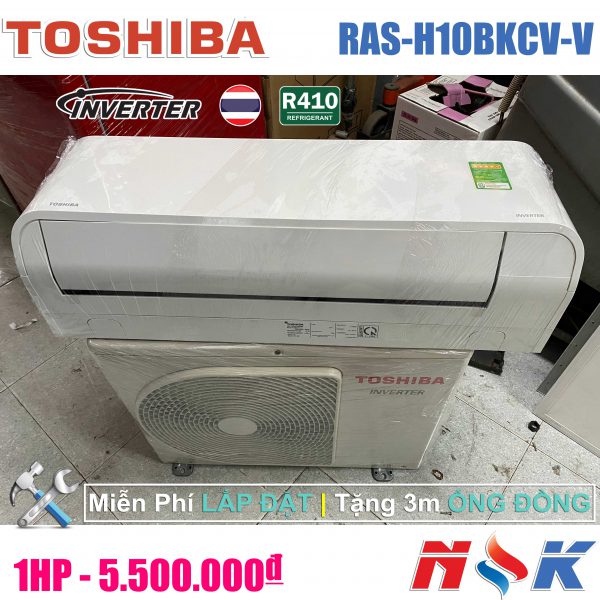 Máy lạnh Toshiba Inverter RAS-H10BKCV-V 1HP