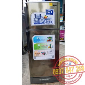 Tủ lạnh Sharp SJ-185P-SL 180 lít