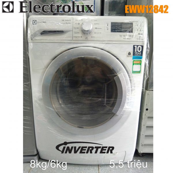 Máy giặt sấy Electrolux Inverter EWW12842 8 kg