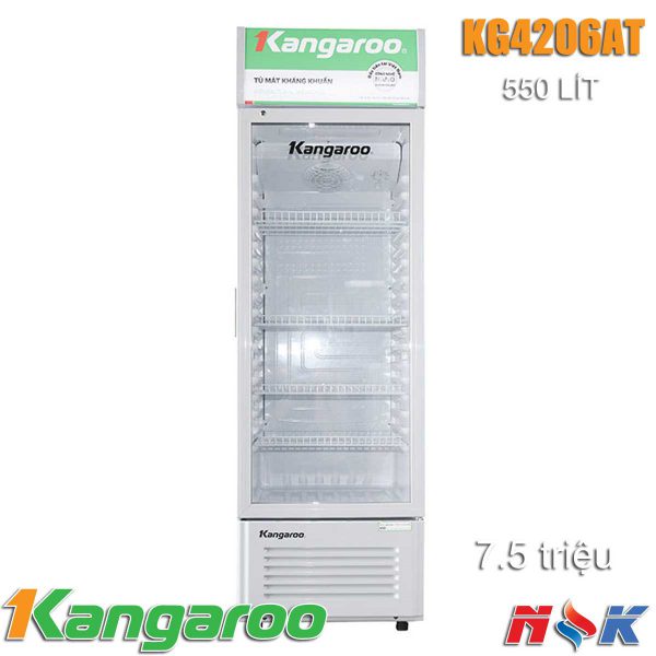 Tủ mát kháng khuẩn Kangaroo KG4206AT 550 lít
