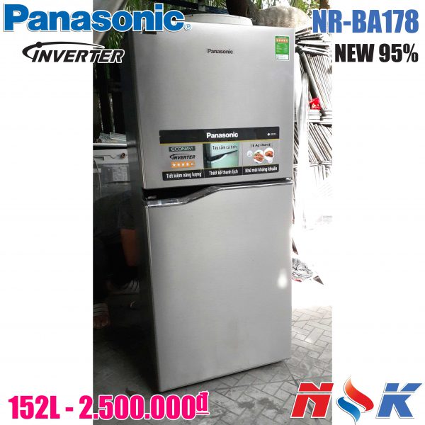 Tủ lạnh Panasonic Inverter NR-BA178PSVN 152 lít