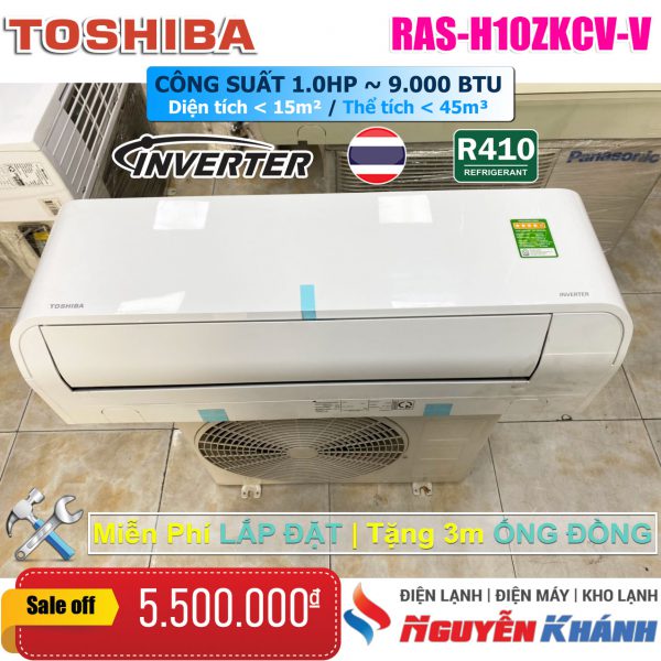 Máy lạnh Toshiba Inverter RAS-H10ZKCV-V (1Hp)