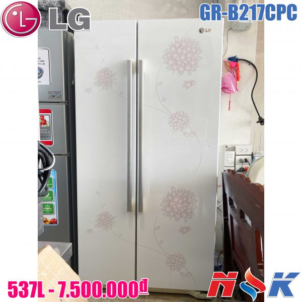 Tủ lạnh side by side LG GR-B217CPC 537 lít