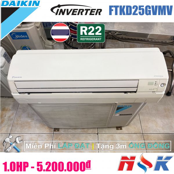 Máy lạnh Daikin Inverter FTKD25GVMV 1HP