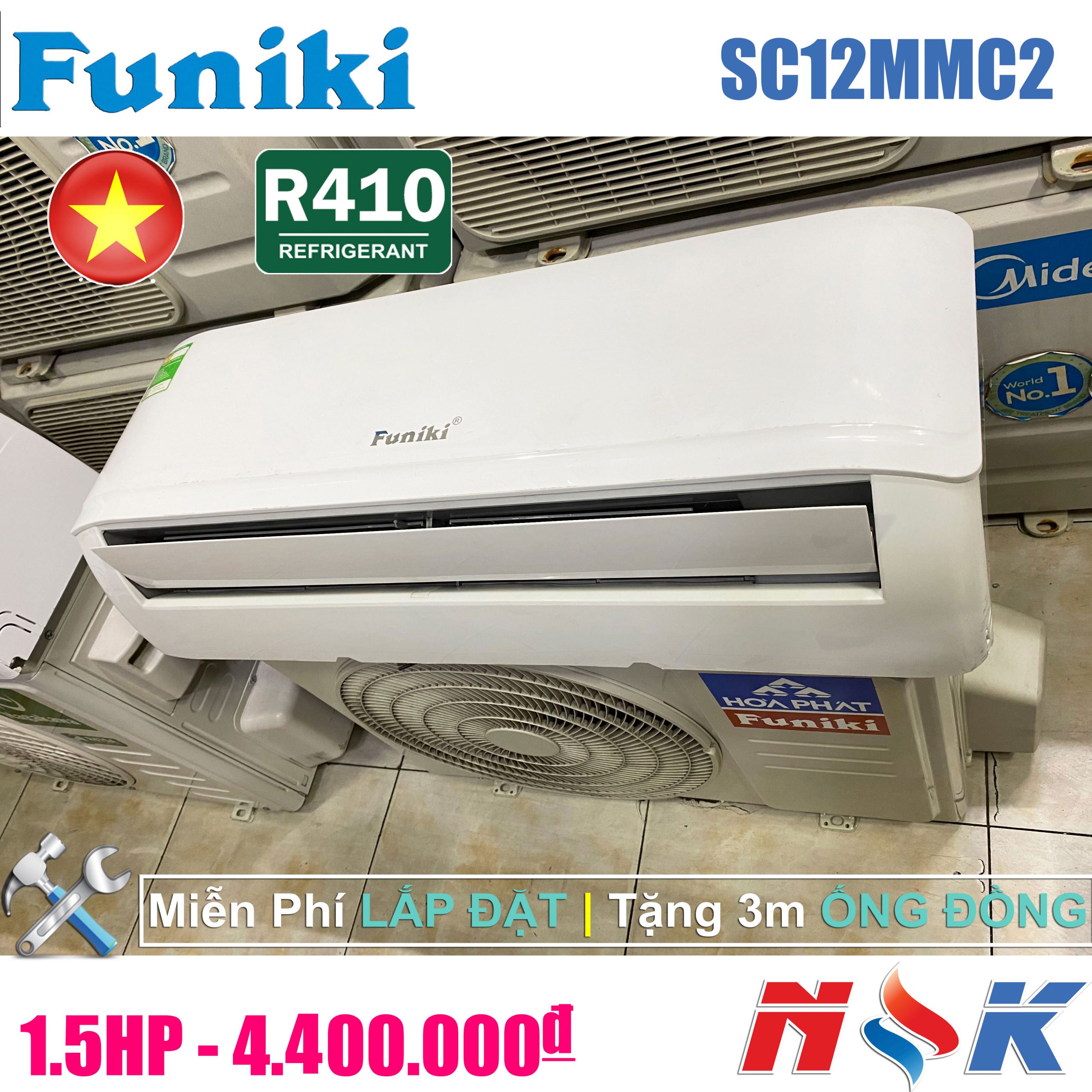 Máy lạnh Funiki SC12MMC2 1.5HP