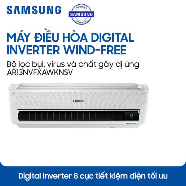 Máy lạnh Samsung Inverter AR13NVFXAWKNSV 1.5HP