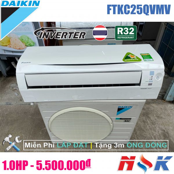 Máy lạnh Daikin Inverter FTKC25QVMV 1HP