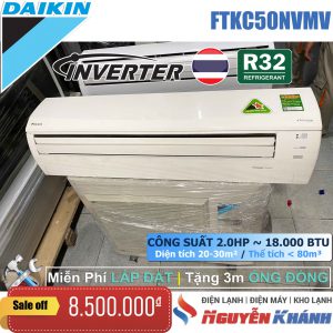 Máy lạnh Daikin Inverter FTKC50NVMV (2.0Hp)