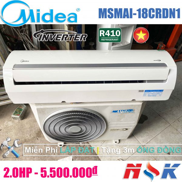 Máy lạnh Midea Inverter MSMAI-18CRDN1 2HP