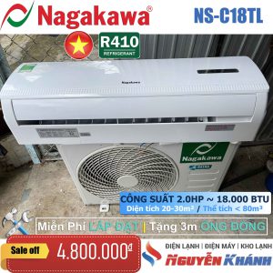 Máy lạnh Nagakawa NS-C18TL 2.0HP