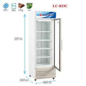 Tủ mát Alaska LC-833C 500 lít