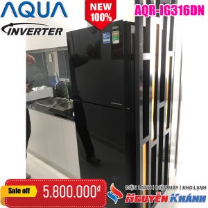 Tủ lạnh Aqua Inverter 301 lít AQR-IG316DN
