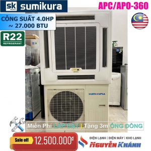 Máy lạnh âm trần Sumikura APC/APO-360 (4.0Hp)