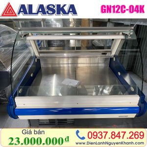 Tủ mát trưng bày thịt Alaska 1.3m GN12C-04K
