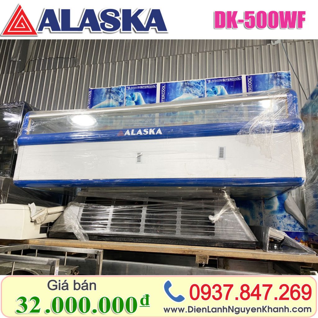 Tủ đông trưng bày siêu thị Alaska 2.5m DK-500WF