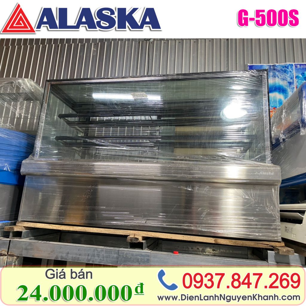 Tủ mát trưng bày bánh kem Alaska 1.5m G-500S