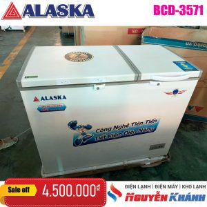 Tủ đông mát Alaska 350 lít BCD-3571