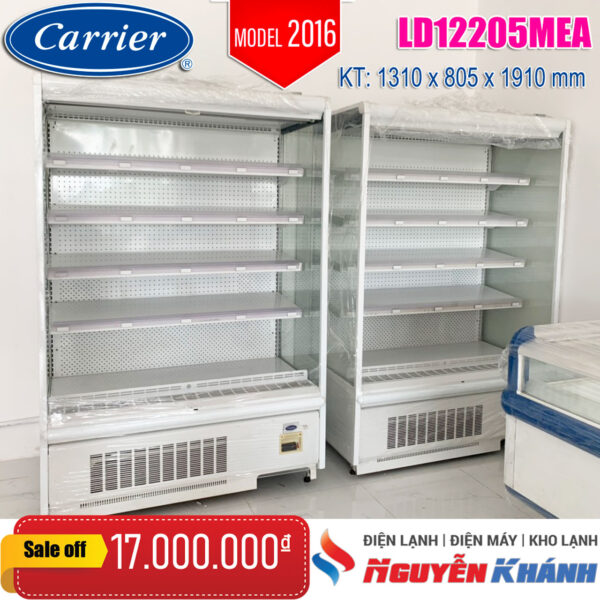 Tủ mát trưng bày siêu thị Carrier LD12205MEA