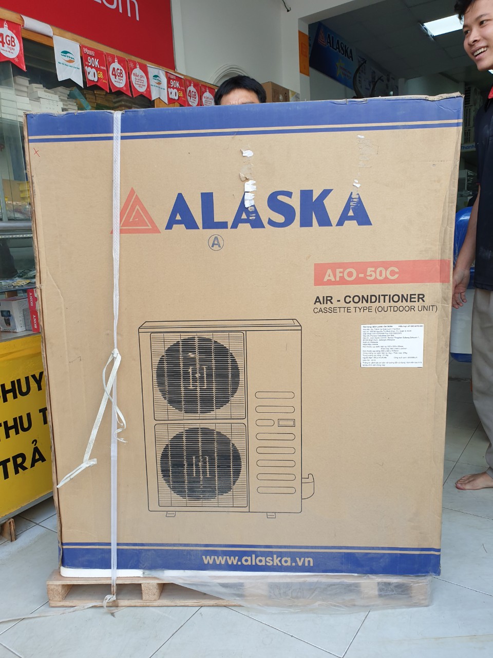 Thanh lý máy lạnh Alaska 2HP và 2.5HP mới 99%