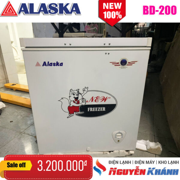 Tủ đông Alaska BD-200 200 lít