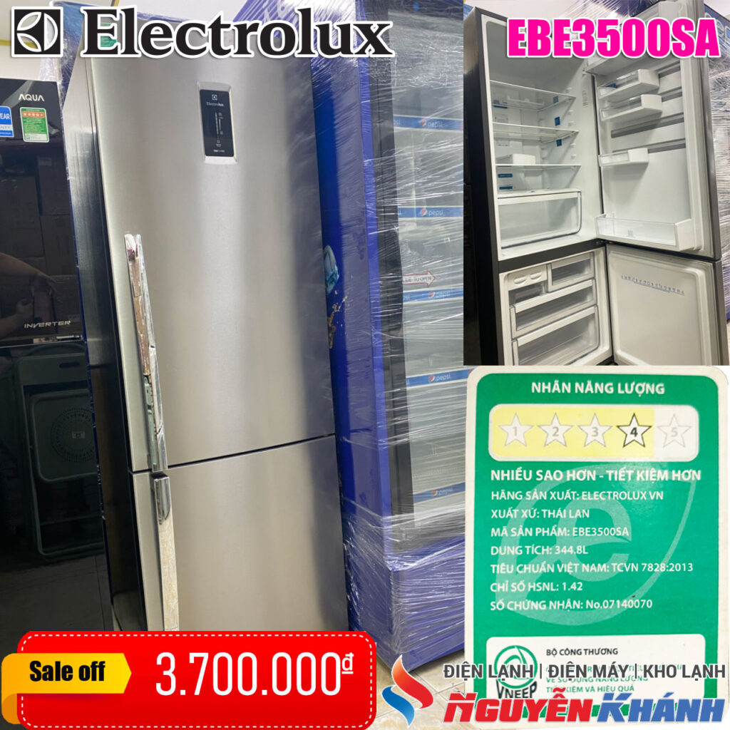 Tủ lạnh Electrolux EBE3500SA 350 lít