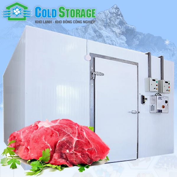 Thi công lắp đặt kho lạnh bảo quản thịt bò
