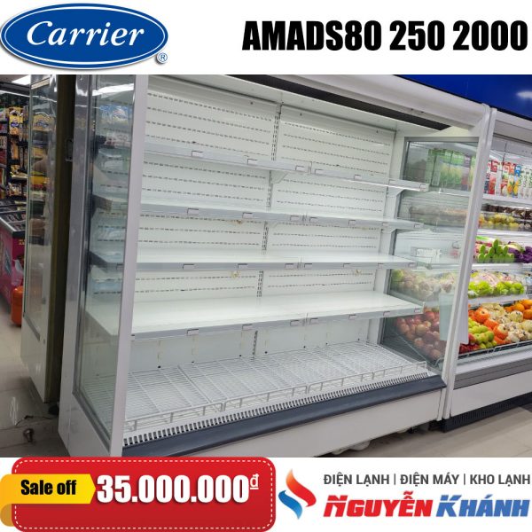Tủ mát siêu thị Carrier AMADS80 250 2000