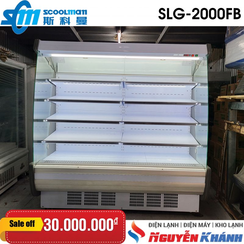 Tủ mát trưng bày thực phẩm Scoolman SLG-2000FB